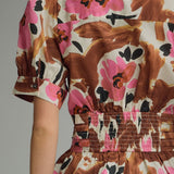 The Autumn Blooms Bow Top