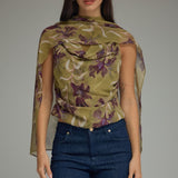 Autumn Muse Scarf Top