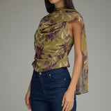 Autumn Muse Scarf Top
