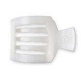 Square Flat Hair Clip | Large | Coconut White