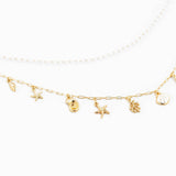 Maxi Sea Life Charm Layered Necklace