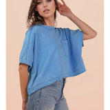 Blue Daze Pocket Tee