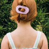 Round Flat Hair Clip | Small | Springtime Sparkle