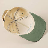 MAMA Ribbon Embroidered Two-Tone Trucker Hat