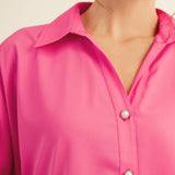 Pink Passion Satin Top