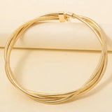 Intertwined Snake Chain Necklace