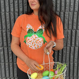 Spring Bunny Easter Christian Faith Short Sleeve T