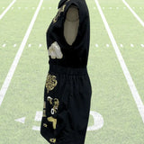 Black Gold Gameday Romper