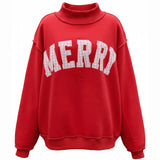 Merry Little Thing Mock Neck