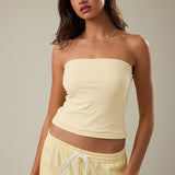 Happy Days Yellow Tube Top