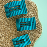 Cabana Cutie | Small | Flat Rectangle Hair Clip