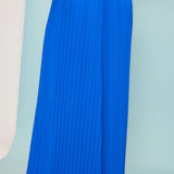 Ocean Blue Pleated Pants