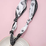 HANDMADE SCARF CHARM NECKLACE