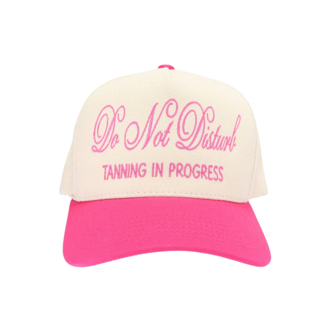Do Not Disturb Embroidered Trucker Hat
