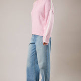 LONG SLEEVE KNIT SWEATER TOP