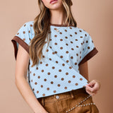 Blue Me Away Top
