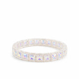 LULU MAC | White Rhinestone Bracelet