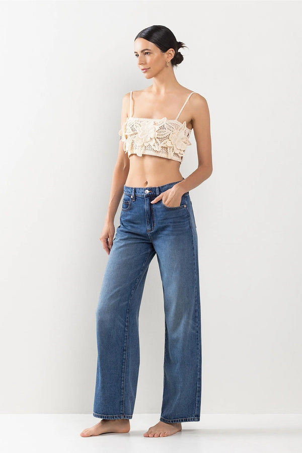 The Allie Denim - High Rise Wide Leg