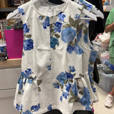 Bluebell Bloom Peplum Top