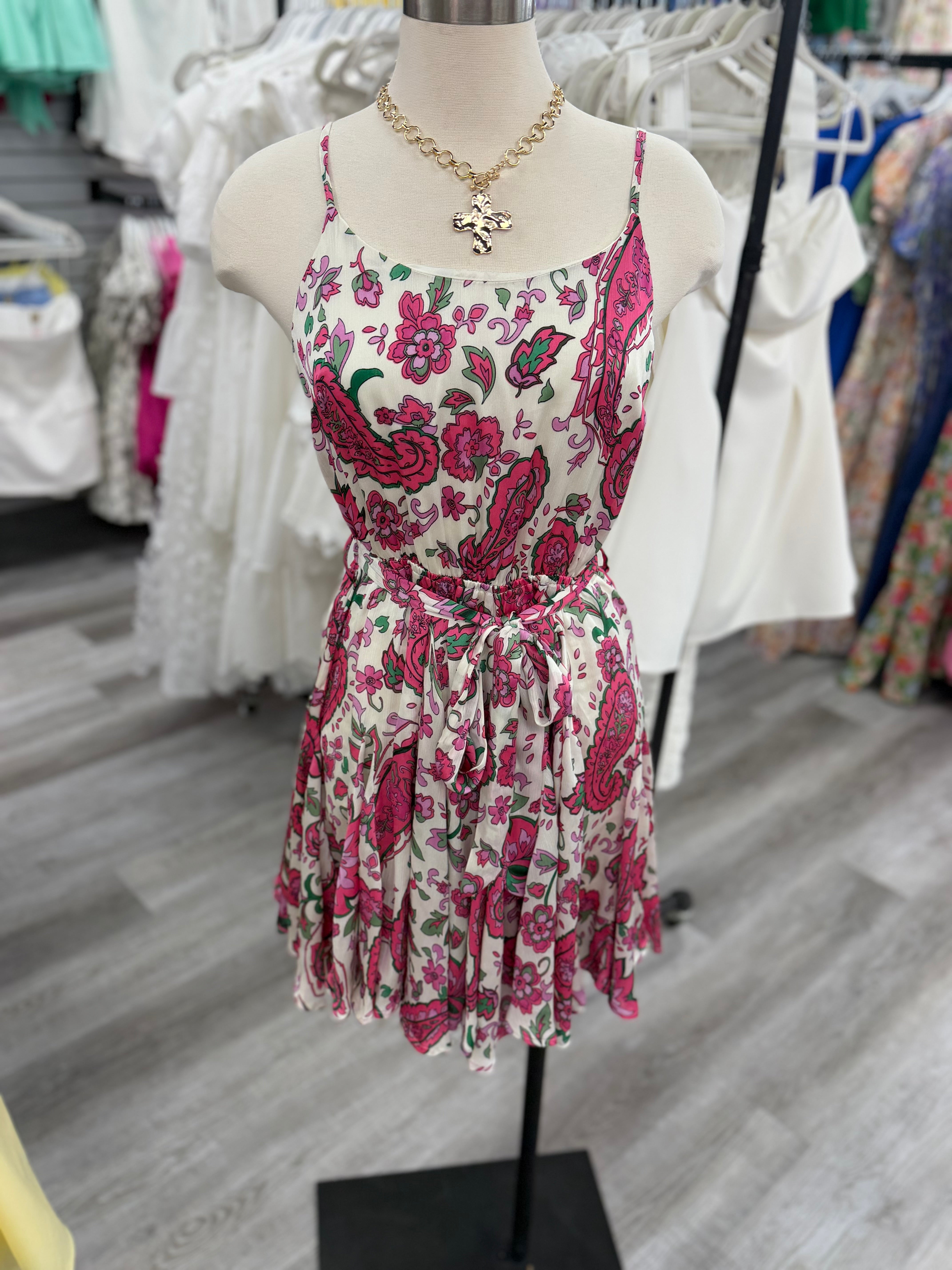 Pretty In Paisley Dress