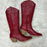The Dixie Red Boots