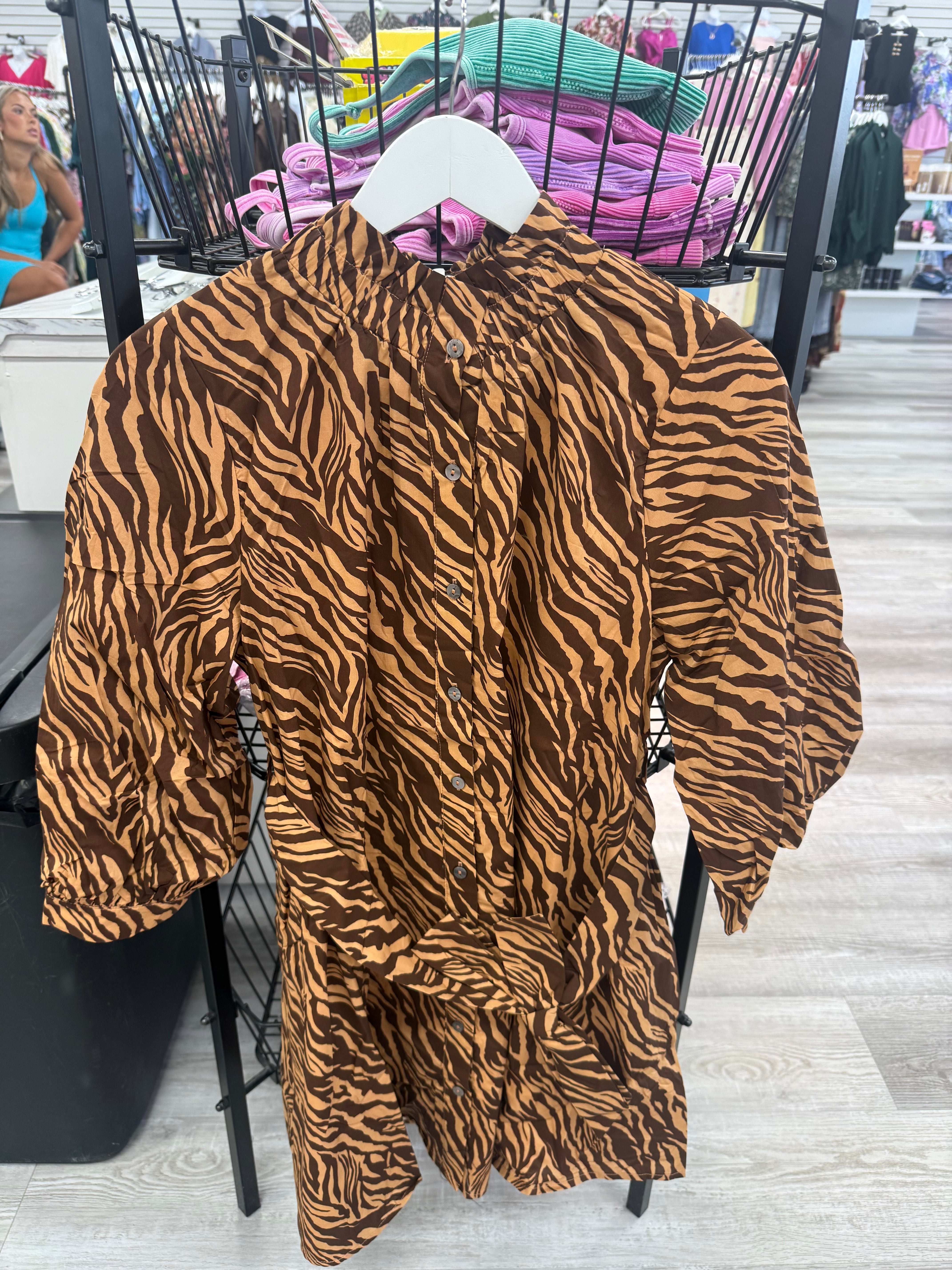 Into the Wild Mini Dress
