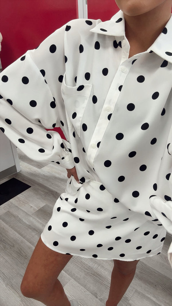 Darling Dot Mini Skirt