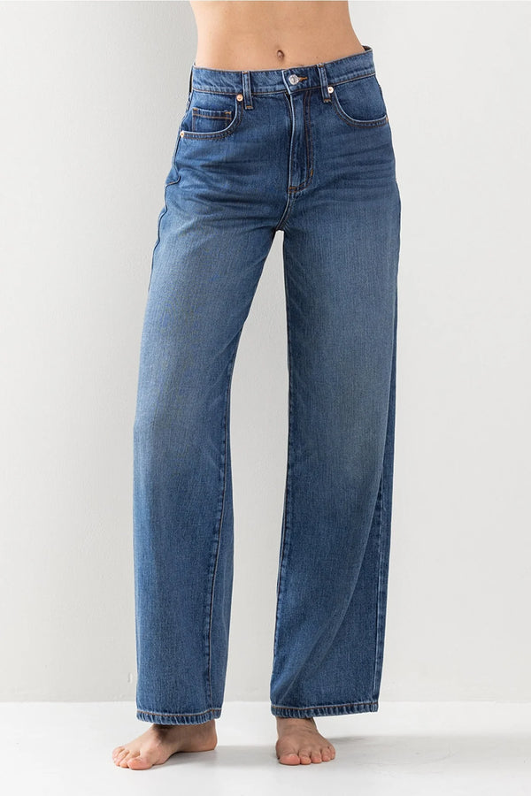 The Allie Denim - High Rise Wide Leg