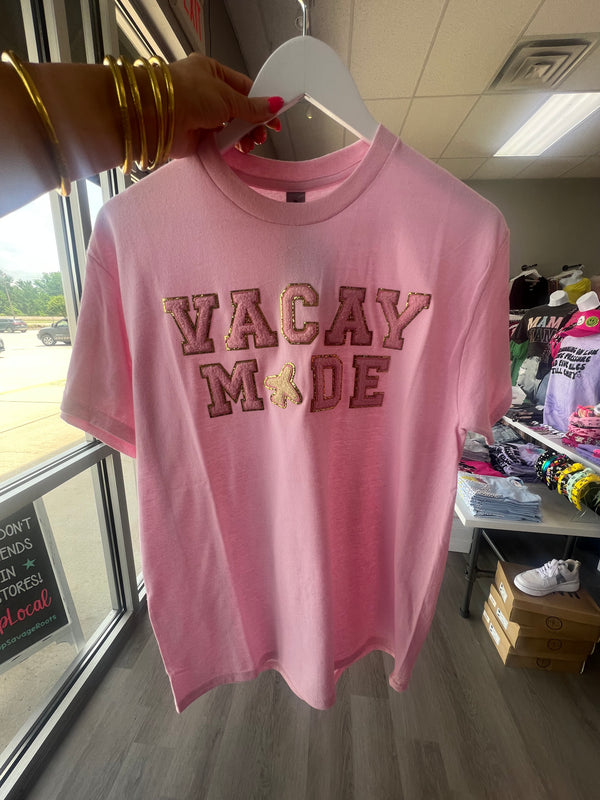 Vacay Mode Patch Tee