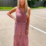 A Simpler Time Wide Leg Jumpsuit
