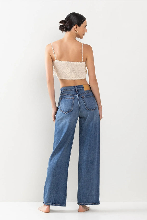 The Allie Denim - High Rise Wide Leg