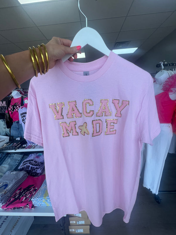 Vacay Mode Patch Tee