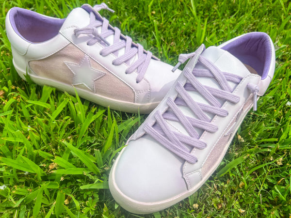 Step Into Lavender Purple Sneaker