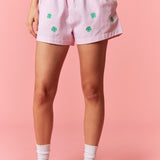 Lucky Clover Embroidery Boxer Short