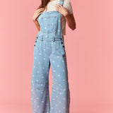 The Playful Polka Dot Overalls