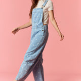 The Playful Polka Dot Overalls