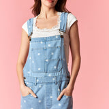 Polka Dot Short Overalls