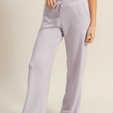 You Found Me - High-Waist Drawstring Straight-Cut Pants