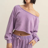 Easy Enough Off the Shoulder Sweatshirt