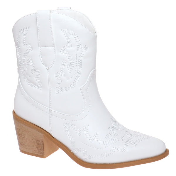 The Wilder Bootie - White