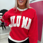 Lulu Mac Sweatshirt Red