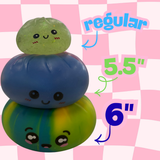 PICKUP ONLY NO SHIPPING JUMBO Colorful Ombre Dumpling Slime Filled Squishy - 6 Inch | PICKUP ONLY NO SHIPPING