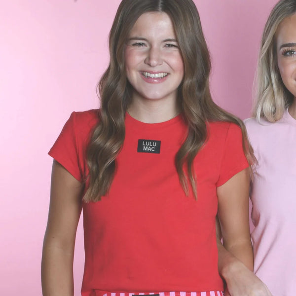 Baby Doll Top Red | LULU MAC