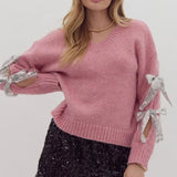 Sugarplum Fairy Bow Sweater