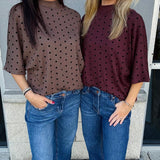 Dottie Darling Polka Dot Top