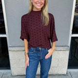 Dottie Darling Polka Dot Top