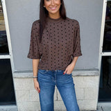 Dottie Darling Polka Dot Top