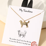 Dog Mom Pendant Necklace