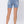 Judy Blue High Mid Length Denim Patch Shorts