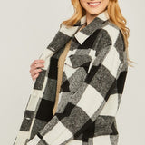 Black and White Shacket